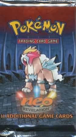 Neo Revelation English booster pack artwork