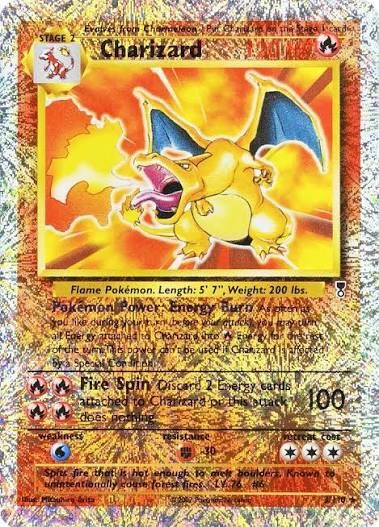 Legendary Collection reverse holo Charizard