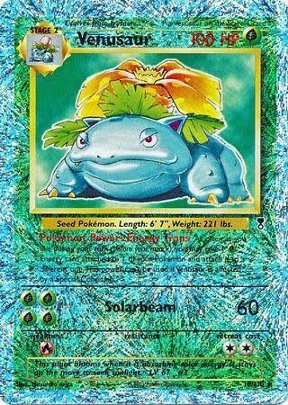 Legendary Collection reverse holo Venusaur
