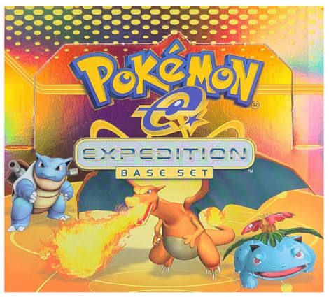 Pokemon Expedition Base Set 2002 banner