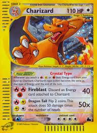 Skyridge Crystal Charizard Pokémon card