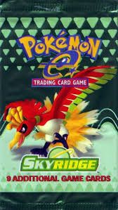 Skyridge Pokémon booster pack
