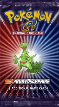 EX Ruby and Sapphire booster pack