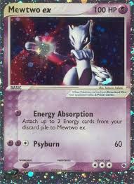 Mewtwo card from EX Ruby and Sapphire