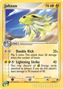 Jolteon from EX Sandstorm