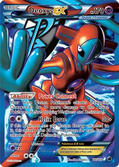 Modern Deoxys EX full art card