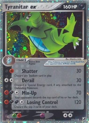 Tyranitar ex EX Unseen Forces