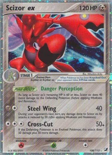 Scizor ex EX Unseen Forces