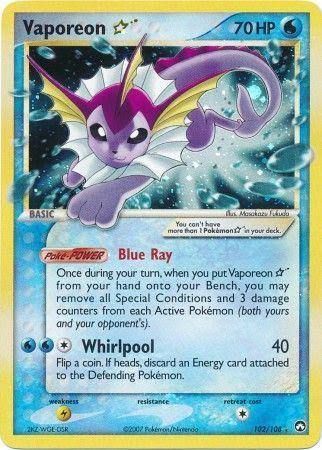 Vaporeon Gold Star
