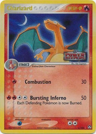 Charizard Reverse Holo Power Keepers Stamp